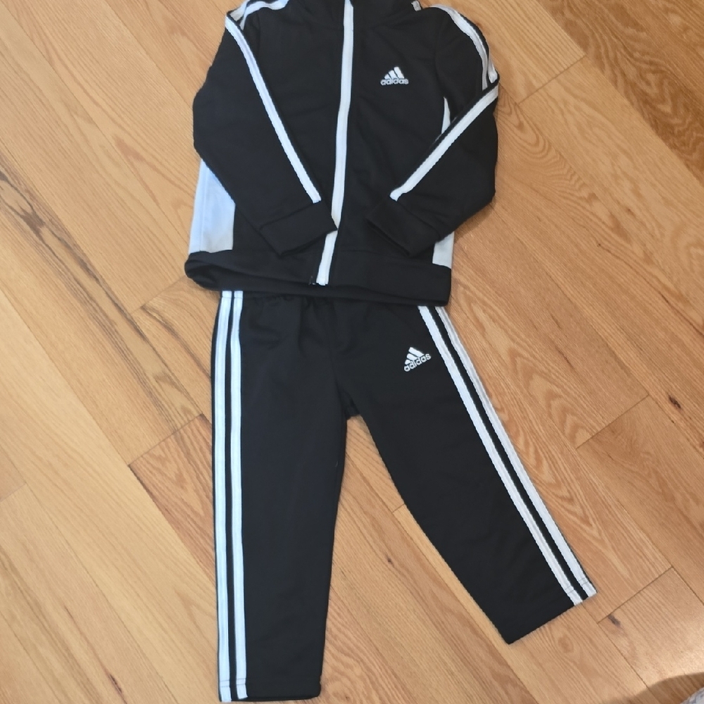 adidas Kids Matching Set - Black and White
